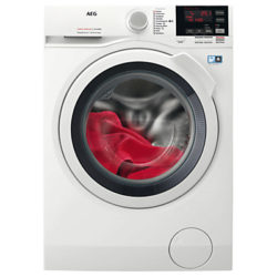 AEG L7WBG741R Freestanding Washer Dryer, 7kg Wash/4kg Dry Load, A Energy Rating, 1400rpm Spin, White